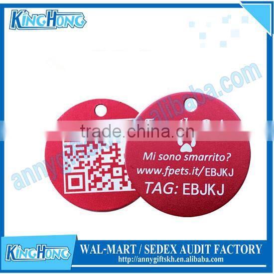 Factory direct sale colored cheap personalized pet dog tags