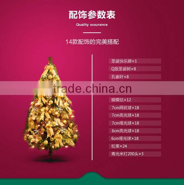 Manufacturers selling 10 meters 100 lottery ribbon LED lamp cap Christmas tree Christmas decorations The Christmas tree to hang