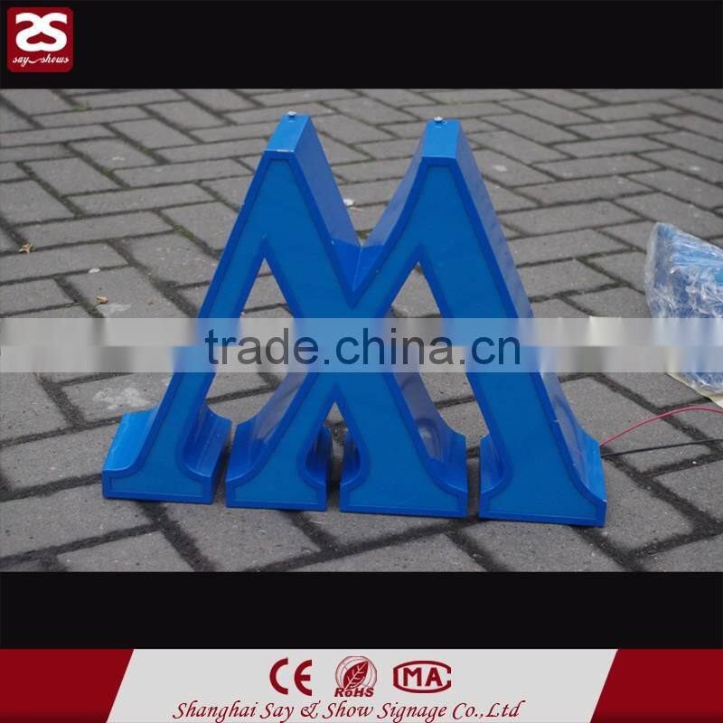 Factory direct sale frontlit led luminated letter led light sign