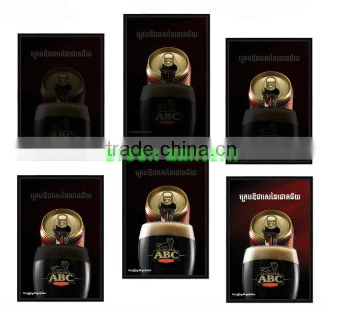 Professional New led animated light box