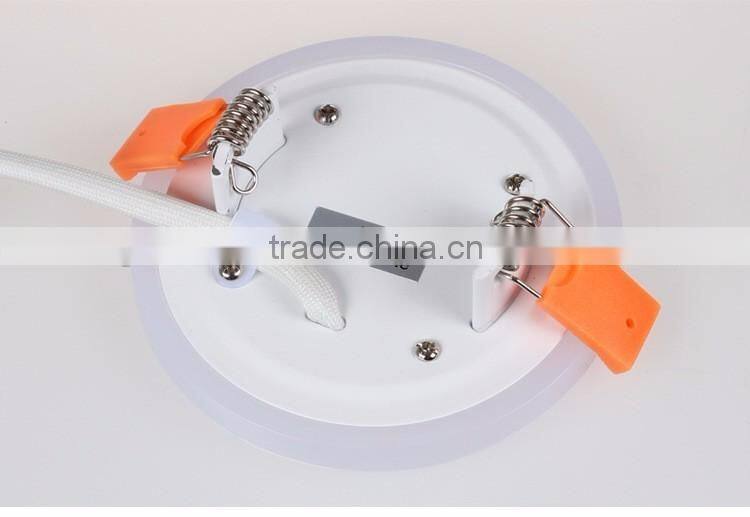 New Design 3 Modes Round Square recessed led Panel Down Light 16W