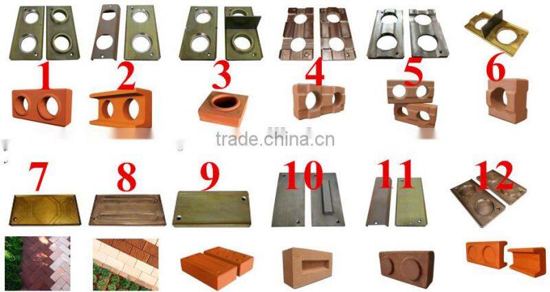 ECO BRB new clay block brick machine with hydraulic system