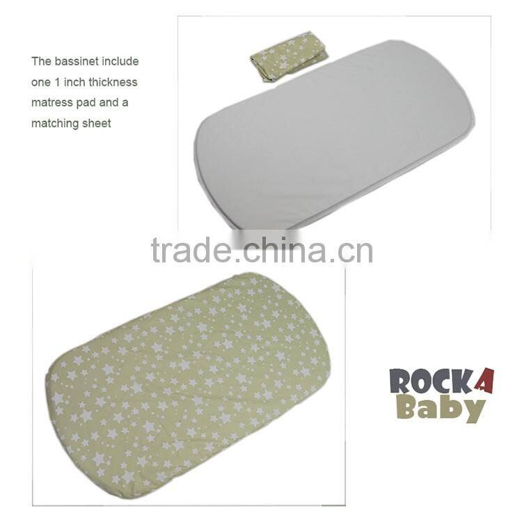 astm approved 3 in 1 baby bassinet