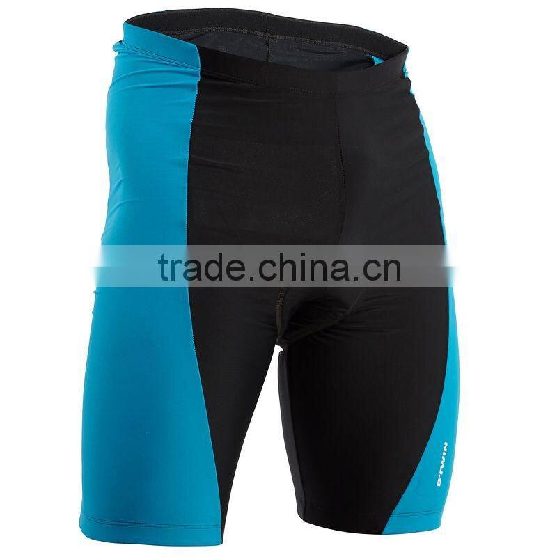 Daijun OEM 2016 new design high quaity blue man cycling jersey and shorts