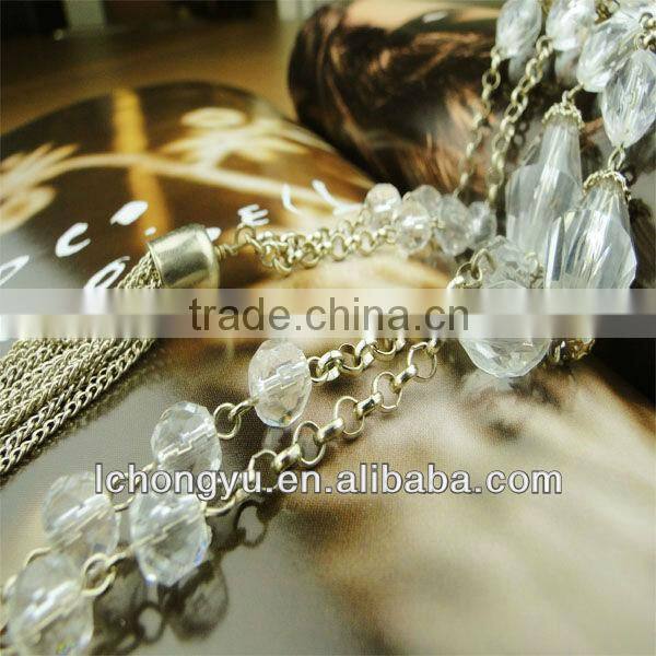 Lastest Fashion Beaded Crystal Chain