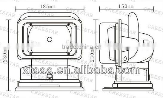 12 Volt Search Light With Remote Controller 11th Years Gold Supplier In Alibaba_XT2009LED