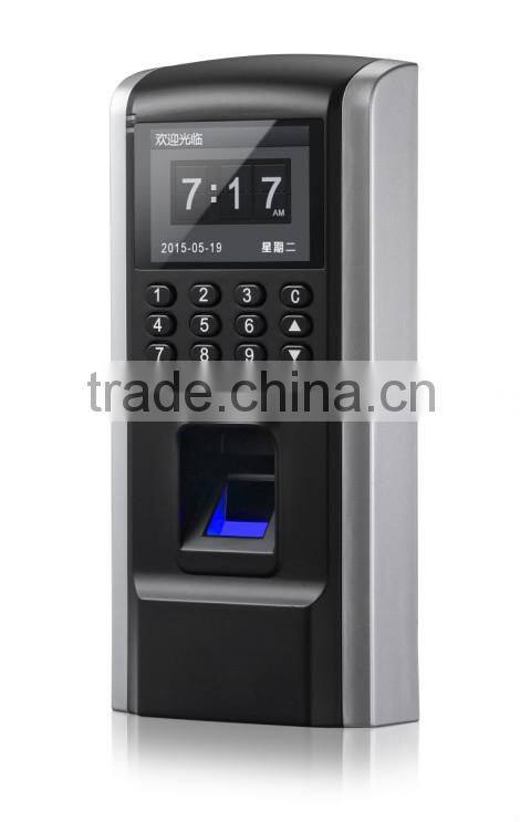 Fingerprint time attendance,waterproof standalone access control keypad
