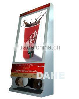 Advertisement Shoe Cleaner Machine and scrolling advertising light box-DH-DG700