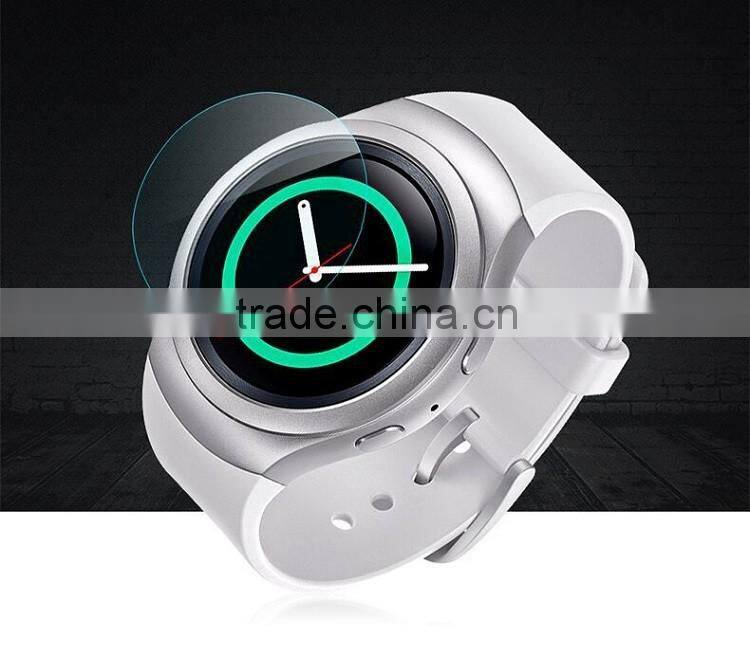 Wholesale cheap price for samsung gear s2 screen protector film tempered glass protector guard 0.2mm super slim