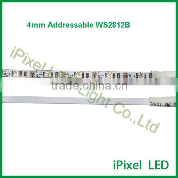 addressable ws2812b 4mm PCB width led tape light for some special project
