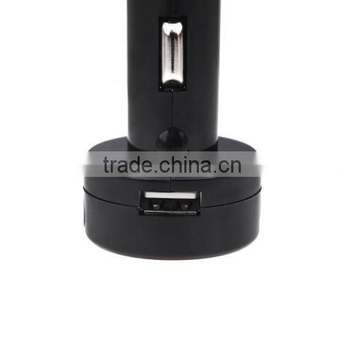 2in1 12V / 24V Digital Voltmeter 5V 2.1A Car Cigarette Lighter Usb Charger for Phone Red LED Display