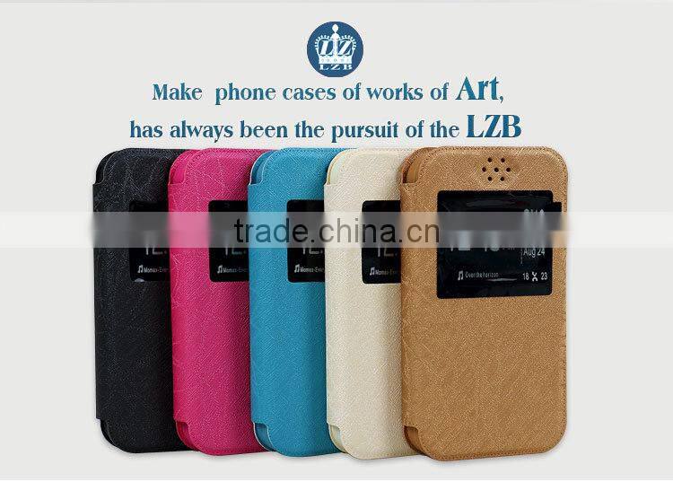 LZB fancy silicone and pu leather phone case for Xiaomi M2A