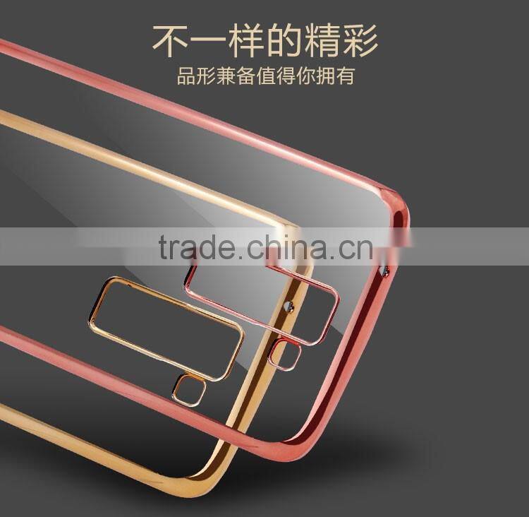 LZB Luxury Electroplating TPU Case for LG K8,For LG K8 Case