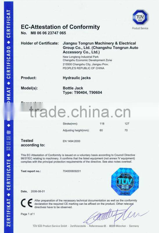 Torin BigRed Hydraulic Jack 6 Ton