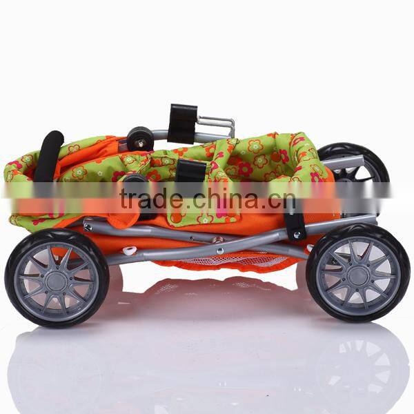 adjustable comfortable baby doll stroller for twins
