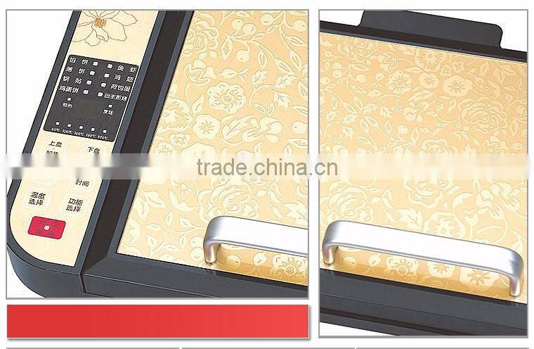 Multi-purpose indoor crepe maker with CE