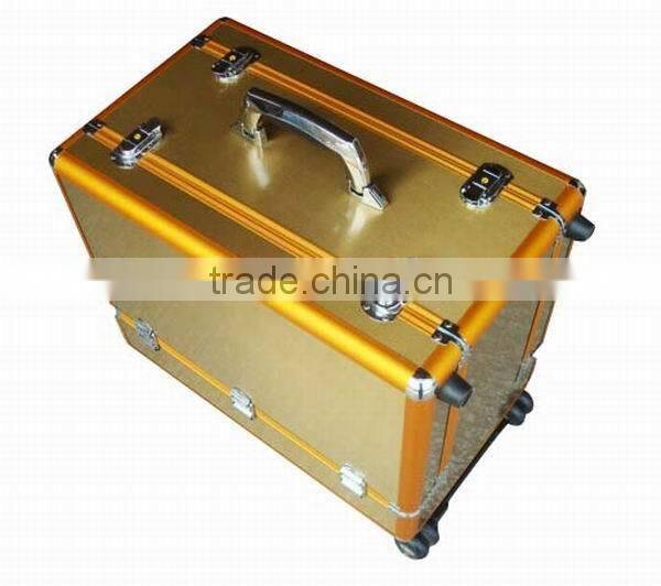 Custom aluminum tool case instrument case,tool case trolley,Trolley tool case