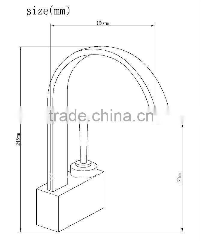 chrome lavatory brass faucet mixer 30/A8632A