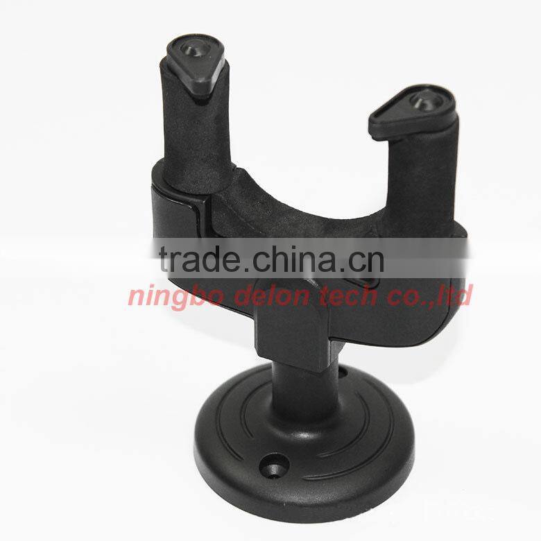 Nylon lockable guitar wall stand holder mount bracket