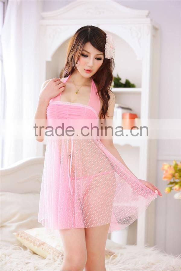 Sexy Charming Shoulder Straps Chiffon Lingerie