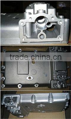 heavy duty truck spare parts aluminium gear box cover1250307450 (gearbox rear cover) for ZF gear box S6-90