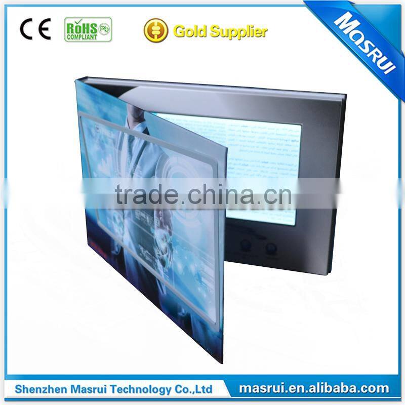 advertising video card Use and Invitation Card Card Type video screen brochure