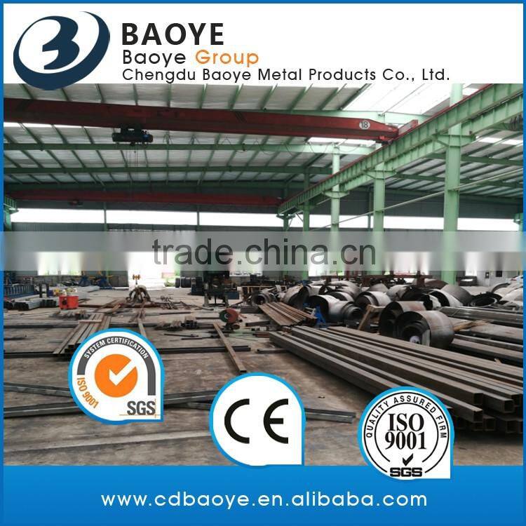 China manufacturer of steel section light steel frame