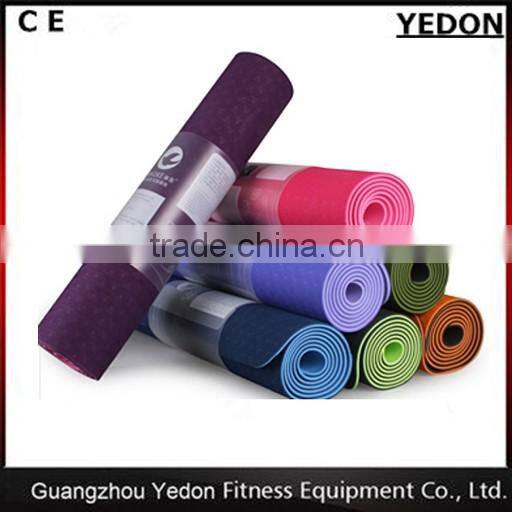 Gym Equipment Names Yoga Mat TPE For Sporting