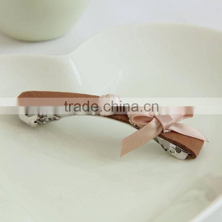 MYLOVE original Women lace barrette fabric hair clip