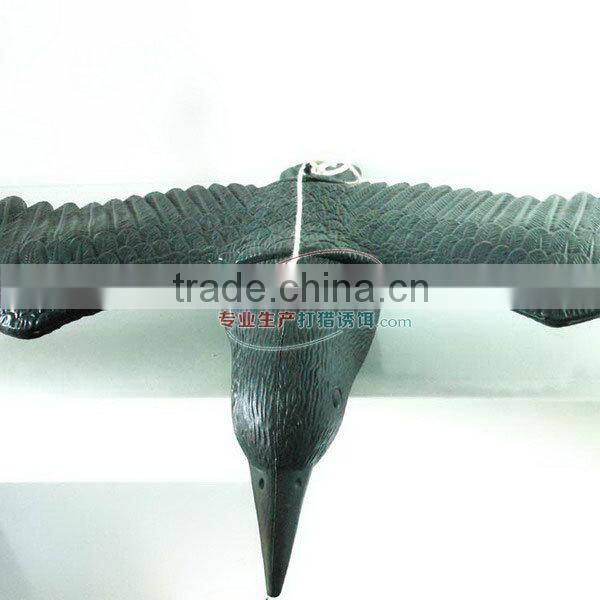 Full body plastic flying crow decoys for hunting