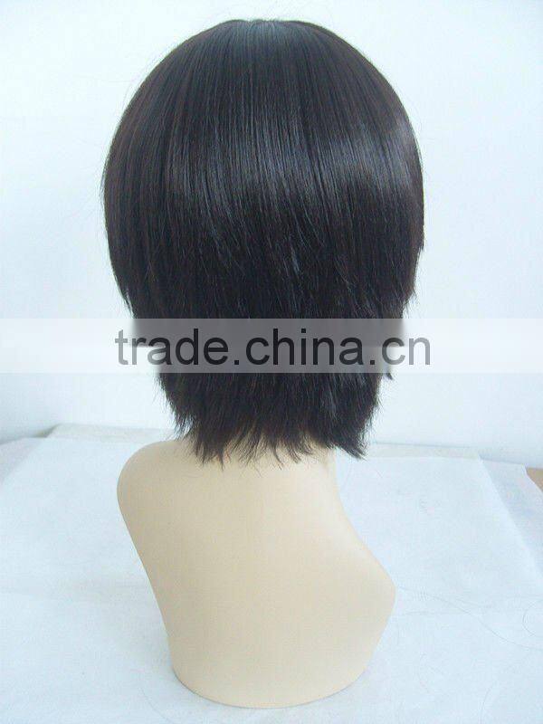 synthetic hair short lace wigs