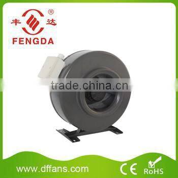 100mm Black Plastic Inline Duct Fan