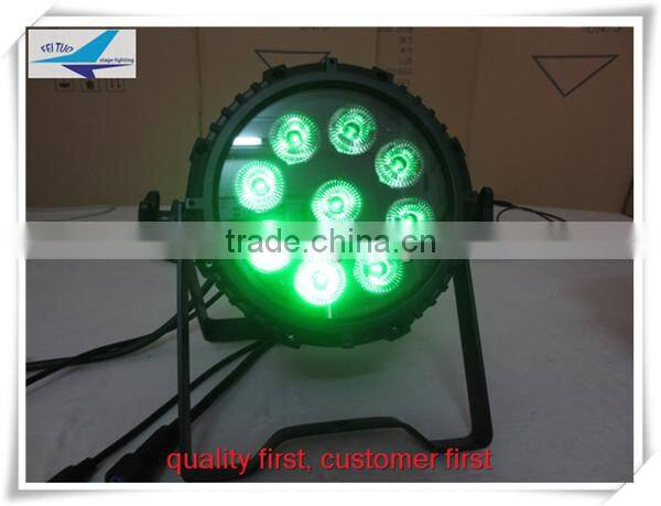 dj equipment 9x10W rgbw quad outdoor led par lights for sale