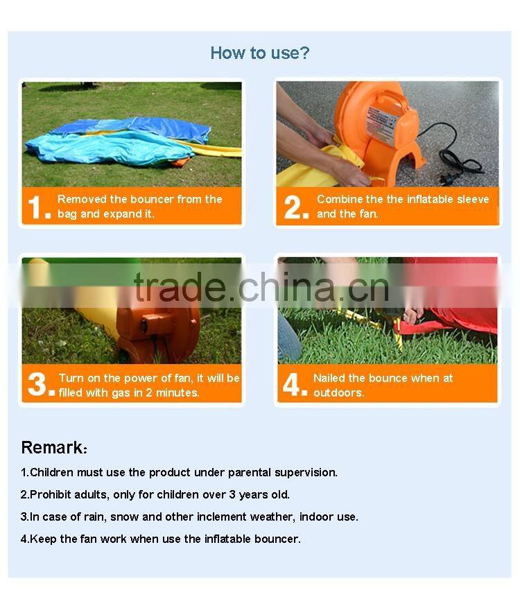 Indoor Outdoor Kids Jumping Inflatable Bouncer Castle For Sale