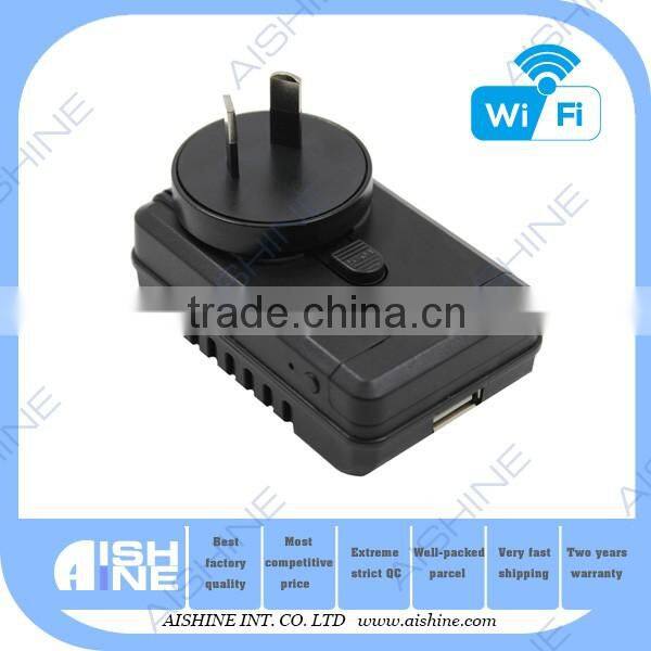 AC adapter dvr hidden camera with video input and the ability to power your camera