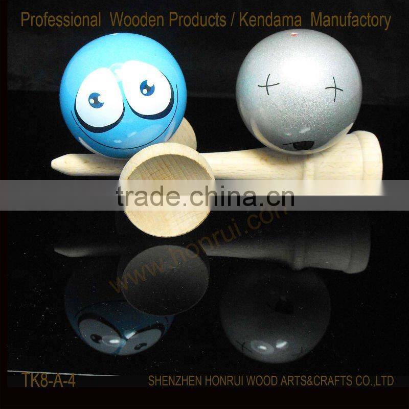 kendama ball paint wooden toys