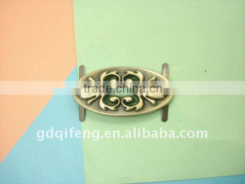 qifeng well design metal shoes lable q-2392