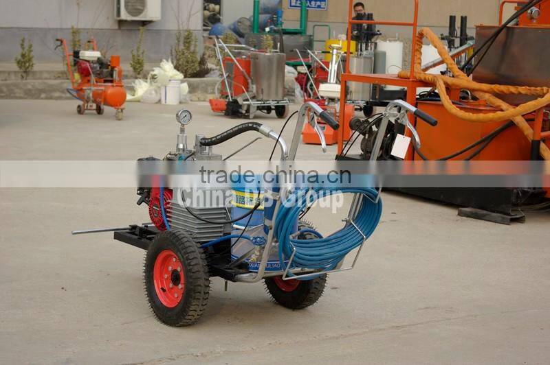 China factory portable cold road line marking machine paint price