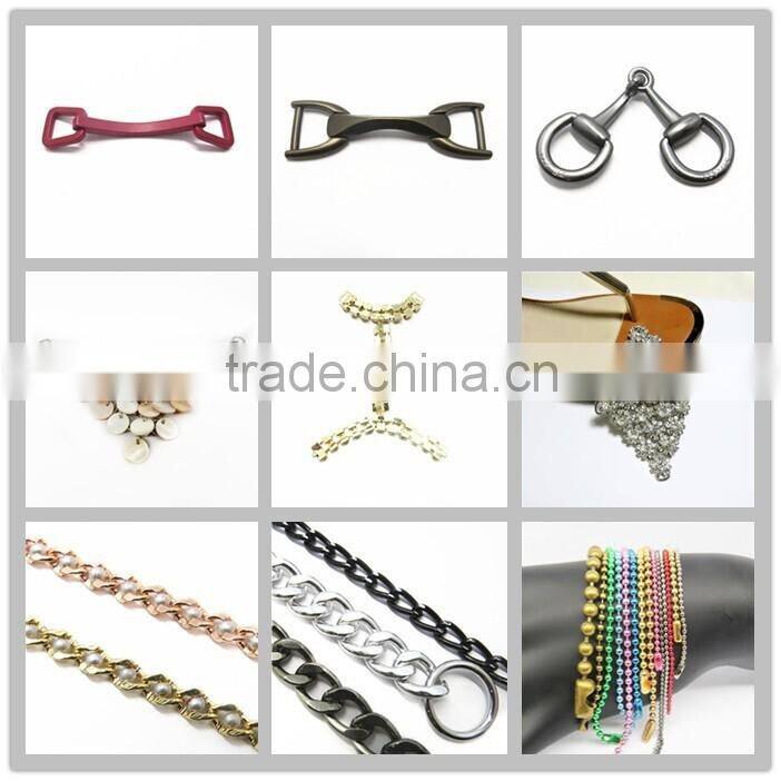 Men Shoe Accessories Shoes Buckle Chain