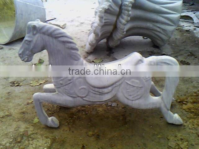 Popular children park ride carousel horse toy for kids ride