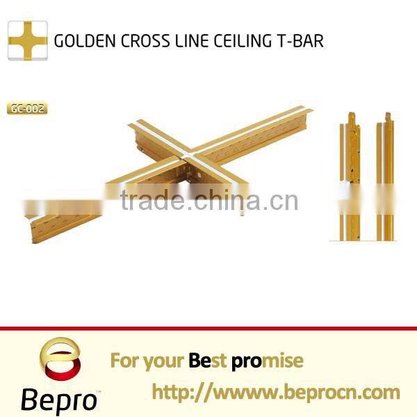 Latest color t bar suspended ceiling grid for sale
