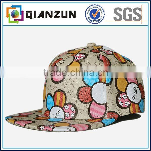 Hipster Hip-Hop Printing Plain Snapback Hat Wholesale