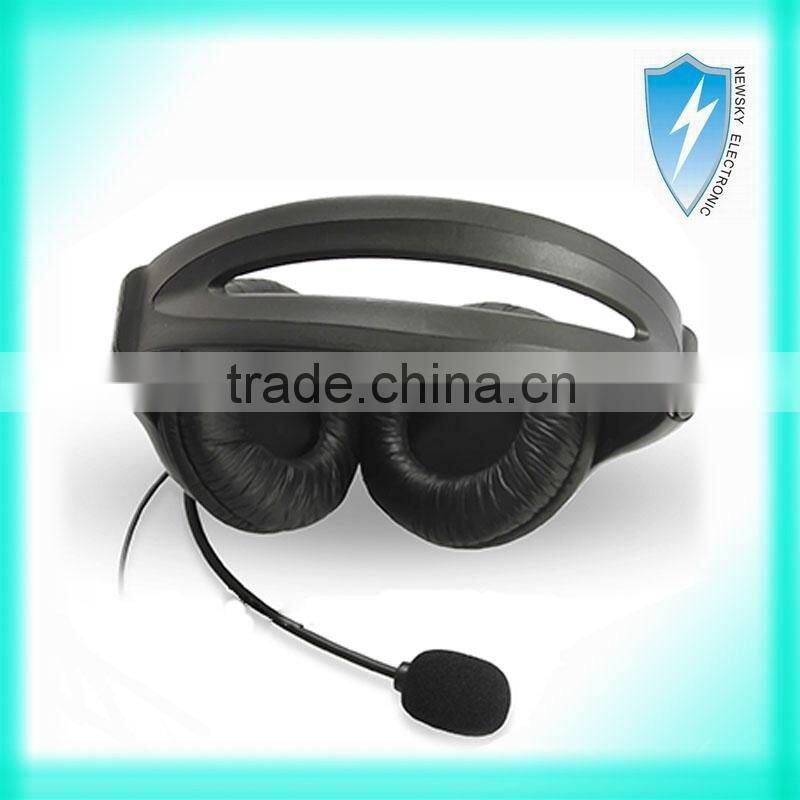 For PS4 headset for PS4 headphone for PS4 earphone with Volume Control and Mic Black