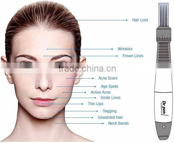Dermastamp 3.0mm Micro Needle 12 Needles electric auto derma pen meso