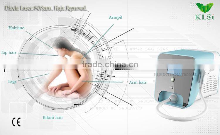 2016 European market best selling products 808nm Laser Diode Clinic Use Hair Removal Permanent hair removal (C808+)