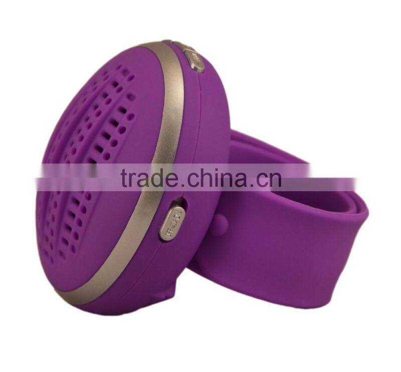 Silicone Wearable Portable Sports Bluetooth Wireless Slapband Speaker