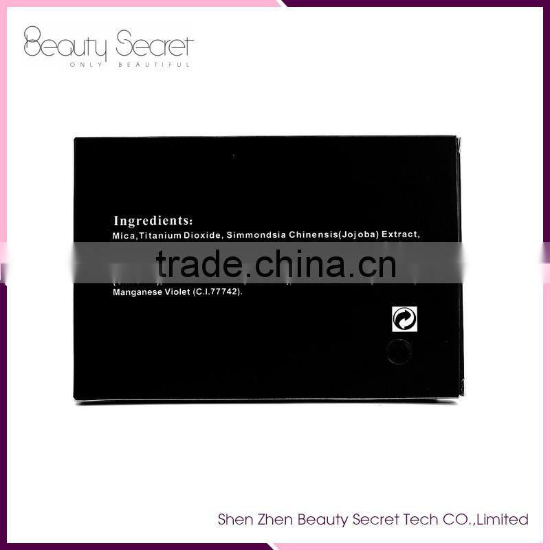 Wholesale 40 color eyeshadow pallete with eyeshadow palette packaging