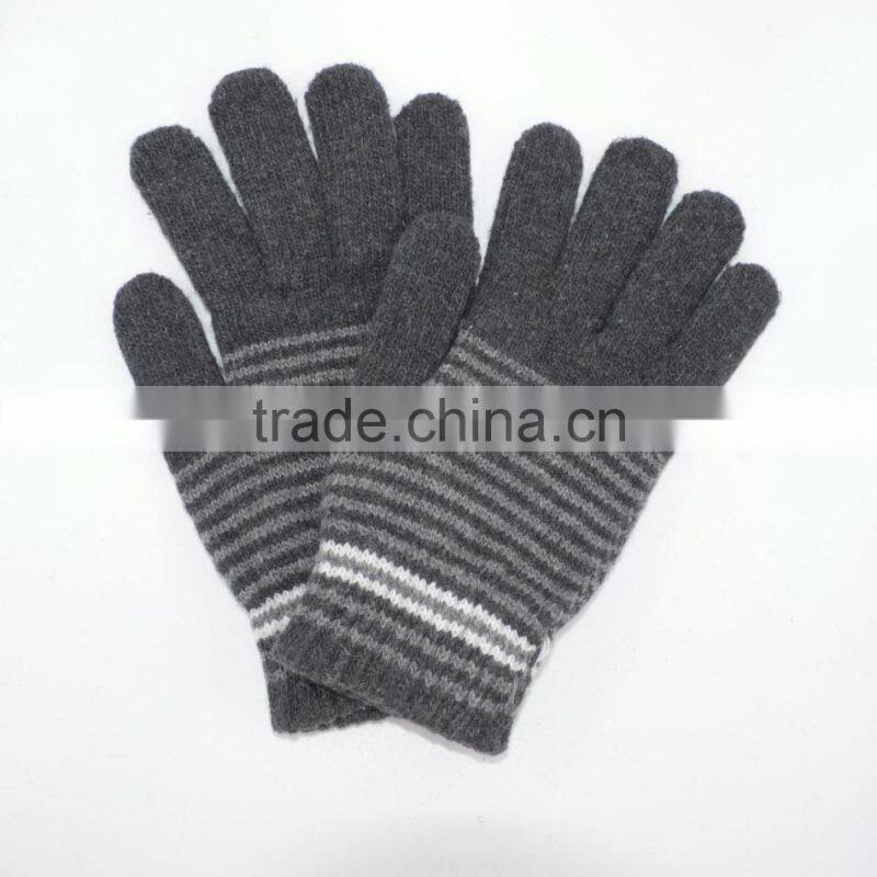 men's extra warm knit gloves