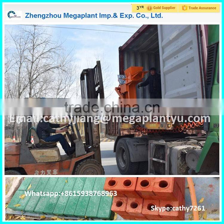 Building Used manual clay interlocking brick machinery price