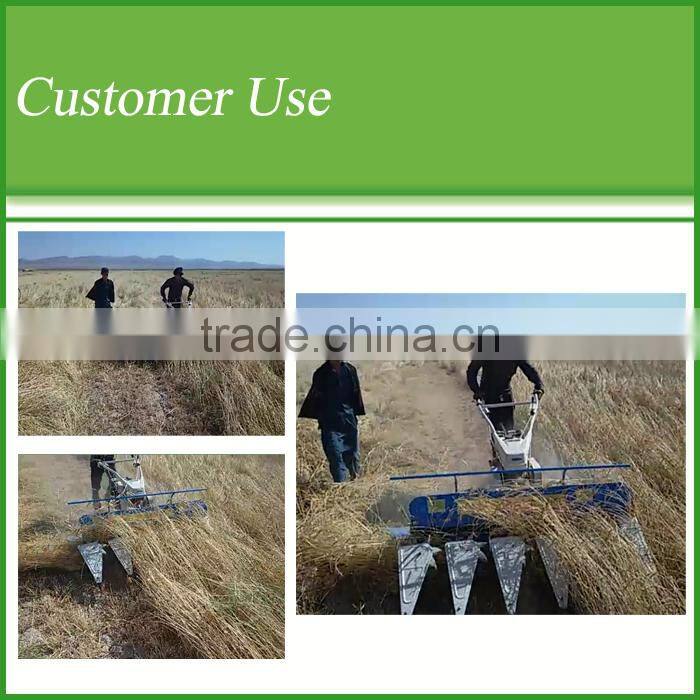 China Professional Harvester for Rice and Wheat Reaping with Dual Boot
